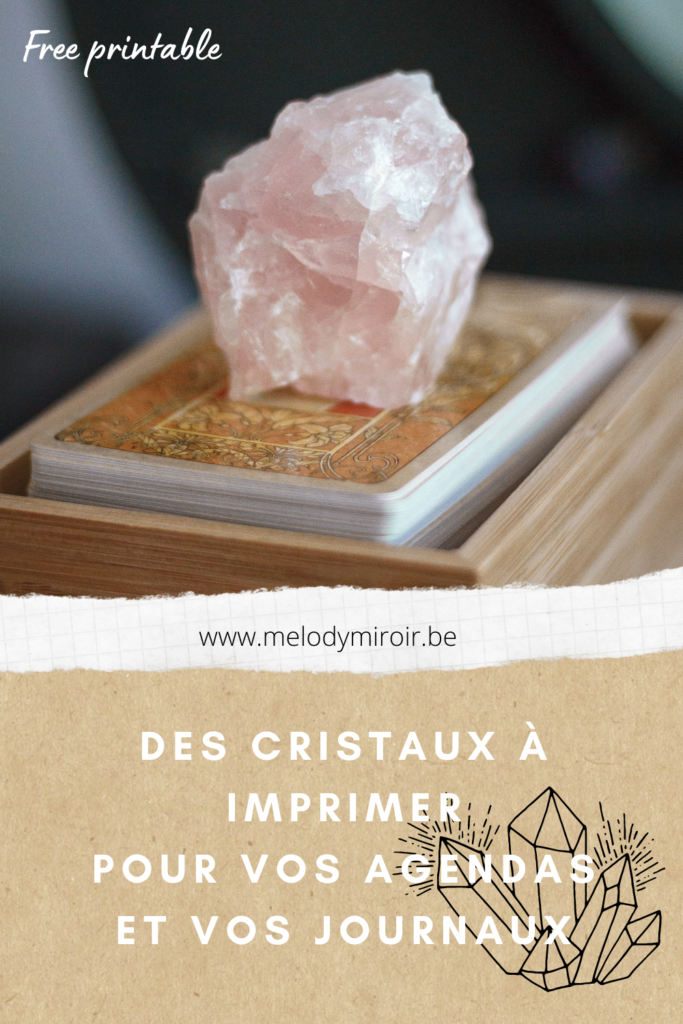 cristaux à imprimer crystal printable