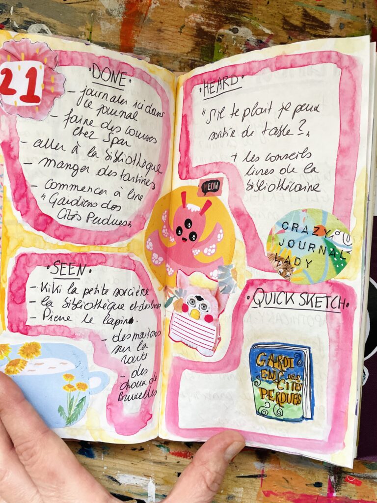 lynda barry quick journaling